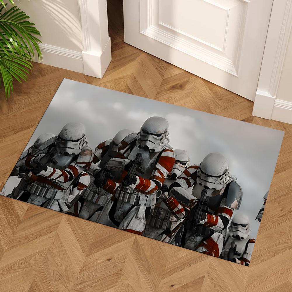 Star Wars Area Rug Suitable for Entryway Living Rooms Game Room Balcony Anti-slip Rug Office Home Decor Perfect Birthday Christmas Gift Idea