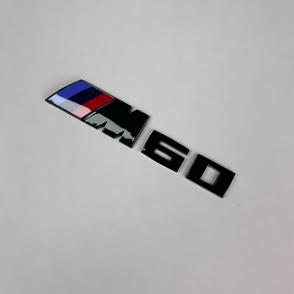 Rear Badge Emblem Letter Sticker For BMW iX3 I4 I7 M50 M60 M70L Car Rear Trunk Logo Decal Auto Exterior Styling Accessories X3 I