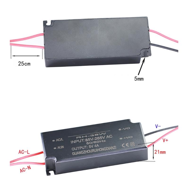 Step Down Power Supply Module 85-220V To 5V 4A Mini Bucked Convert Regulator Module Power Supply Routers Switches