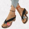 Fashion 2025 New Ladies Shoes  Pinch Toe Women's Slippers Fashion Color Matching Summer Outdoor Casual Plus Size Best Seller High Heels