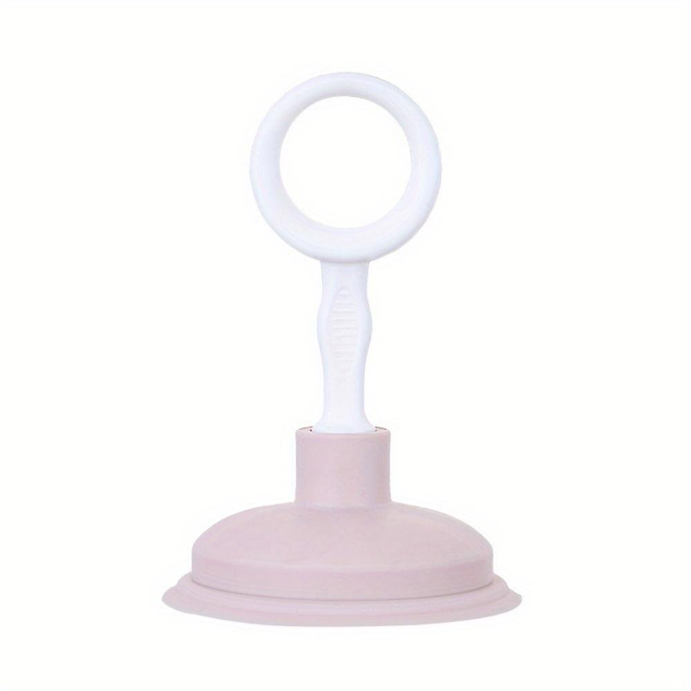 

1pc Versatile & Durable 1pc Plunger for Sinks, Toilets, Showers & Bathtubs - Compact Design for Easy Storage