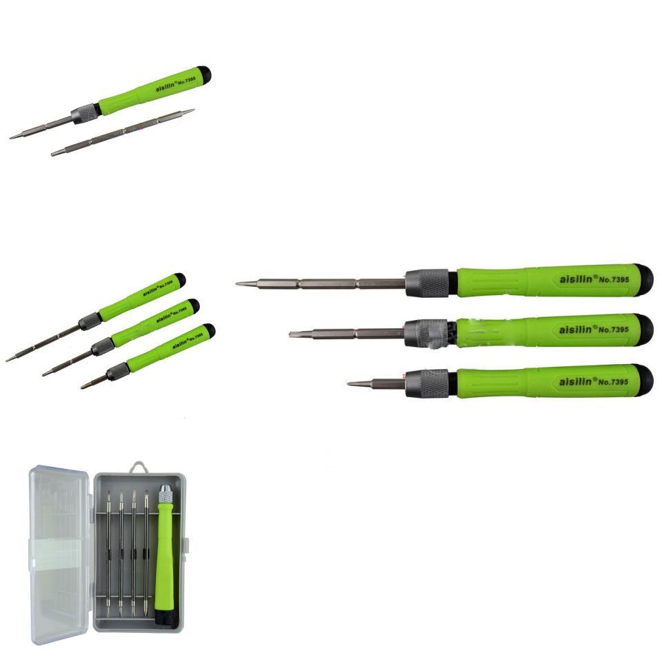 High-quality Chromium-vanadium Steel 5-piece Multifunctional Cross Screwdriver Set For Mobile Repair