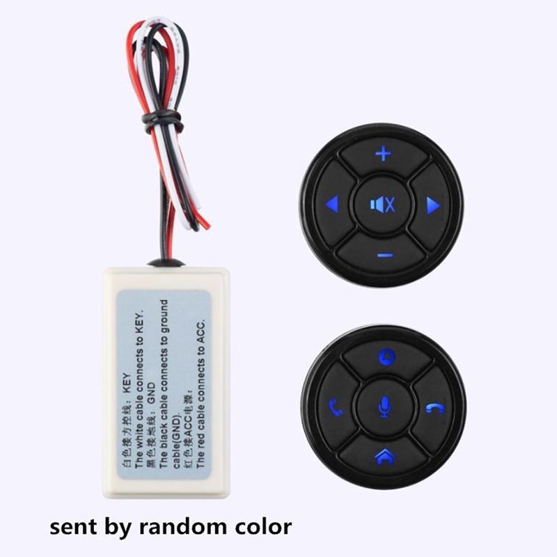 Universal Car Steering Wheel Remote Controller 10 Key Remote Control Buttons