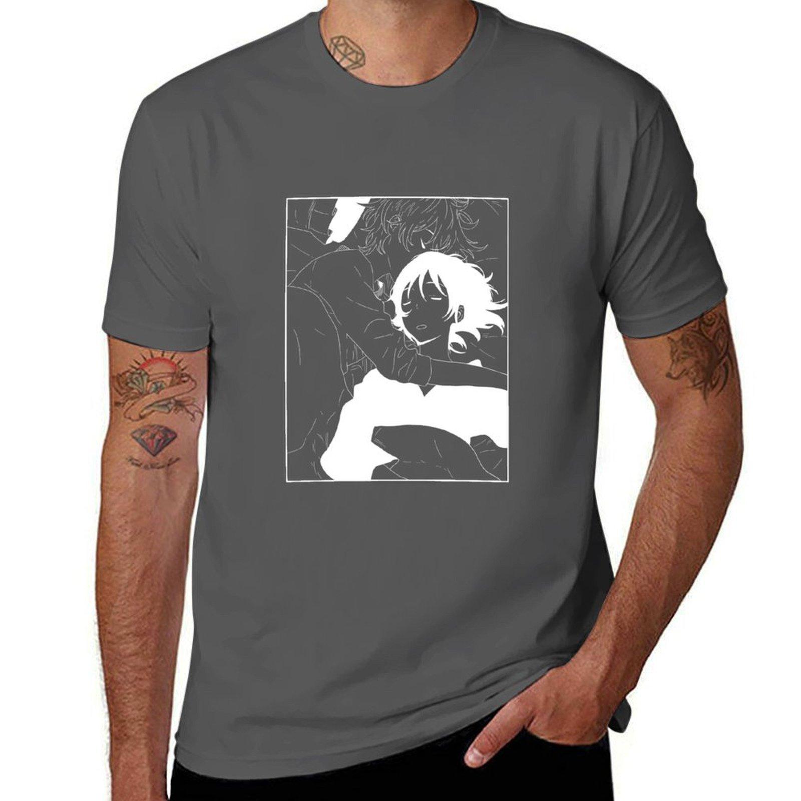 

The stranger by the beach panel TShirt Work Outdoor TShirt for Men 4XL