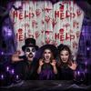 Reusable Halloween Tinsel Curtain 2M Door Hanging Decor Wall Hanging Pendants  Photo Background