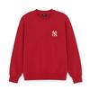 Felpa MLB New York Yankees Serie di Capodanno Colore Unico Vestibilità Larga Girocollo Spalle Cadenti Unisex Felpa 3AMTQ0161-50RDD