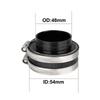 NIBBI Motorcycle 54mm/48mm/42mm/37mm Air Filter Joint Interface Adapter Air Cleaner CNC Intake Manifold for Honda Suzuki Motor