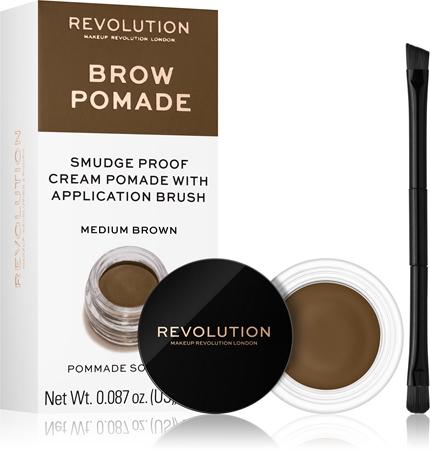 

Makeup Revolution Brow Pomade eyebrow pomade-gel TU прозрачный