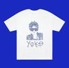 Y Ono T Shirt Original Drawing by Timothy Hull