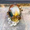 Brass Deep Sea Diving Helmet  Anchor Engineering 1921 Replica Nautical Diver Helmet  Maritime Home  Office Decor