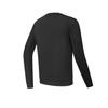FILA Fitness Sports Simple Knitted Long Sleeve Sweatshirt Men sweatshirt Deep-Black A11M511218F-BK