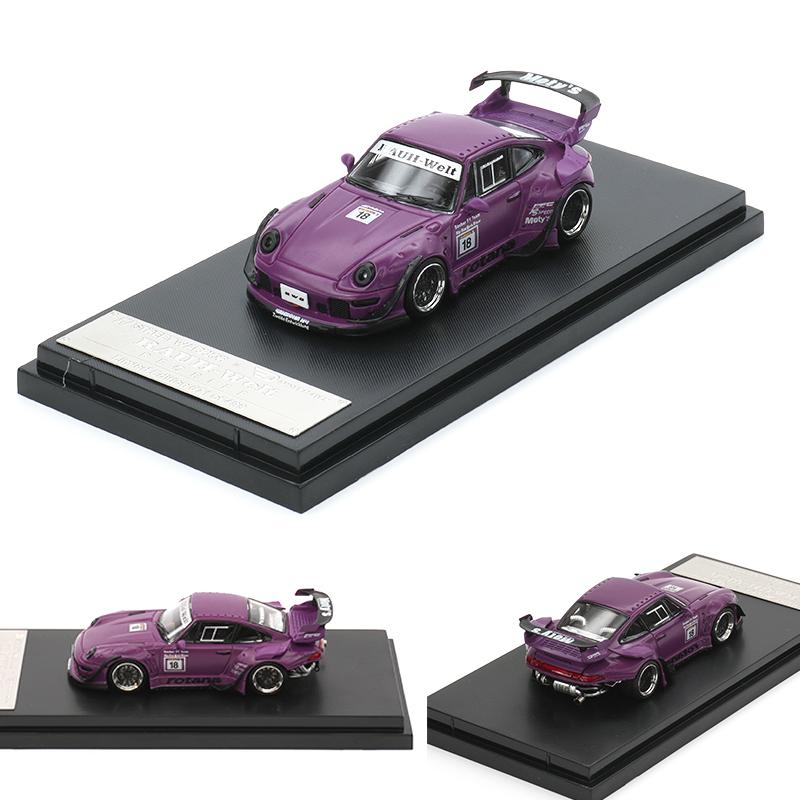 

SW 1:64 RWB 993 Rotana Race Track 997 Diecast Car Model Collection Street Warrior STAR TW