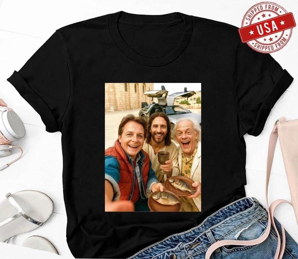 Back To The Future Funny T-Shirt, Movie 2025 4XL