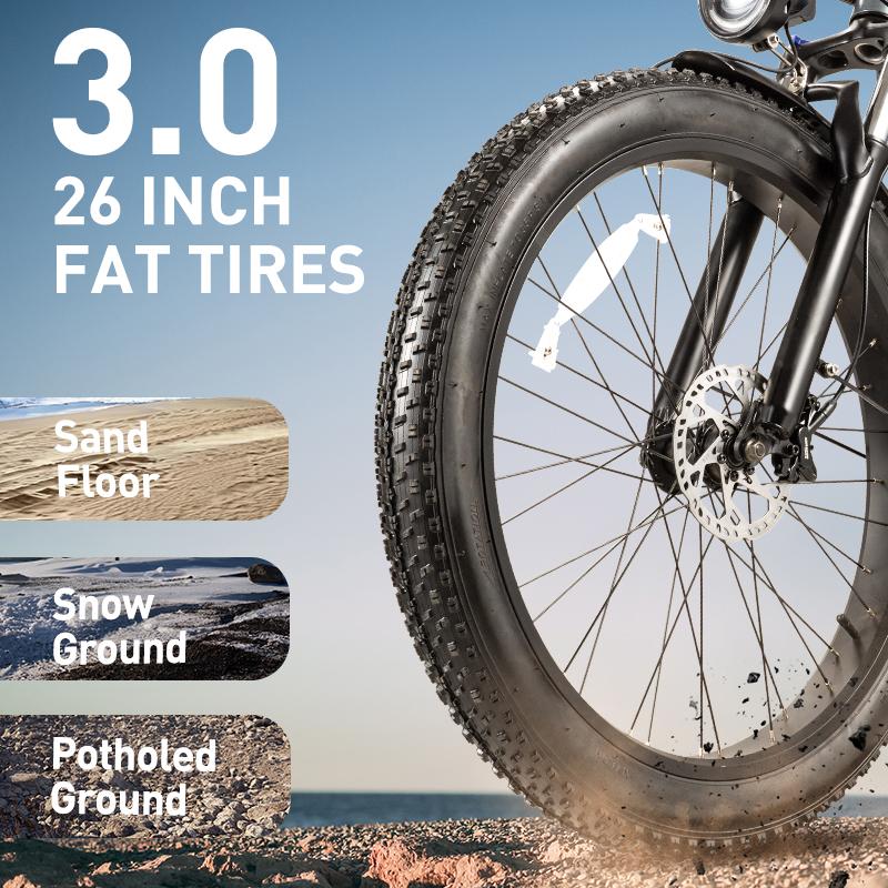 ITSTANDS RX26 1500W 70KM 26palcové elektrické horské kolo 48V 20Ah lithiová baterie fatbike elektrické kolo dospělá motorka
