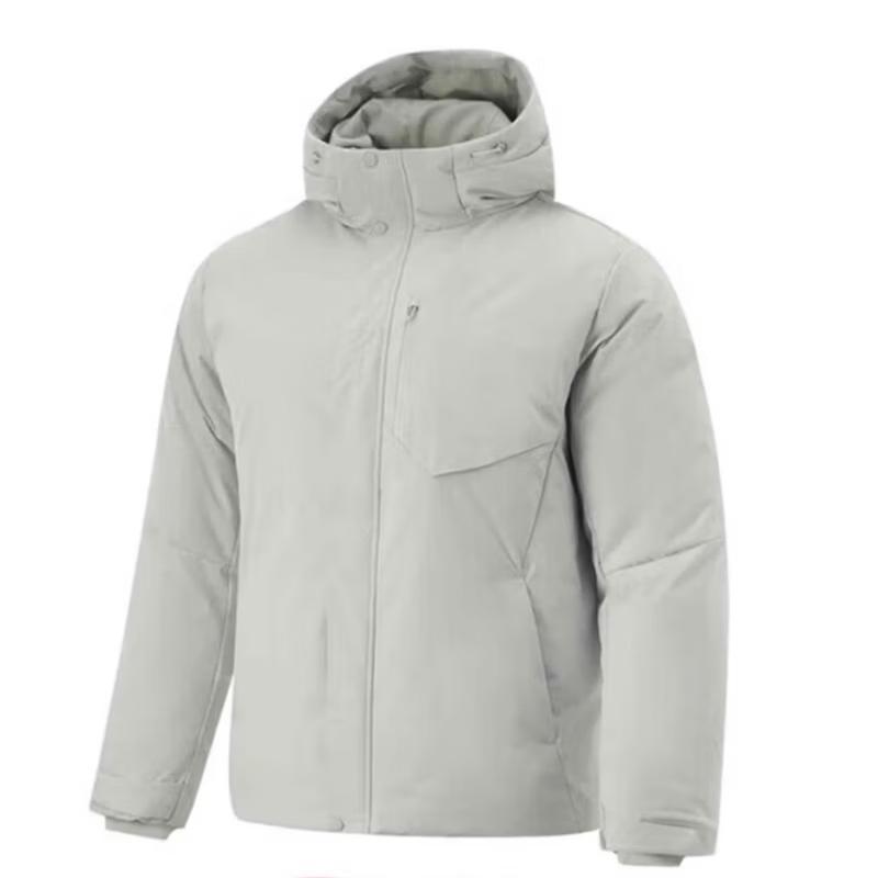 

Li-Ning Men s Water-Repellent Windproof Warm Mid-Length Down Jacket 2XL