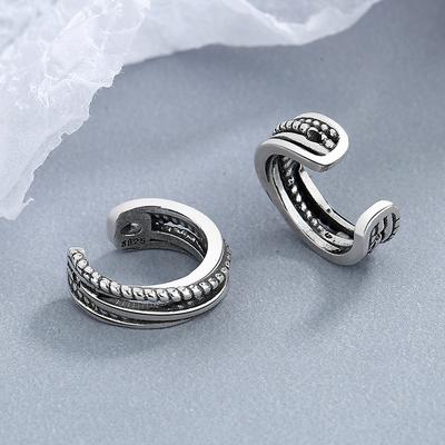 Korean Version of Fashionable Earrings Retro High-end Design Jewelry
