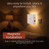 Battery Powered LED Night Light Waterproof 3 Modes Motion Sensor Night Light Dimmable Lighting USB Charging