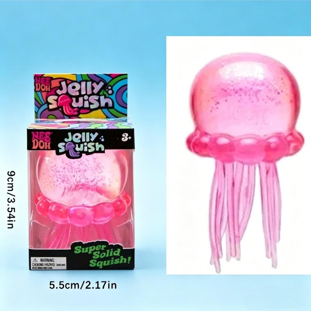 Schylling Kostka Sensoryczna Nee Doh Nice-Sicle, Miękka Gniotka Zabawka do Redukcji Stresu, Idealny Fidget na Lęk i Koncentrację