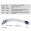 USB Direct Plug-In Portable Book Lamp White light Led Eye Protection Study Night Light  For Computer Laptop Night Lighting Lamps