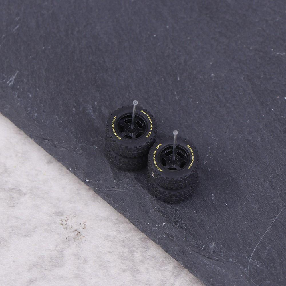 1Set 1/64 Modified Wheel Hub Diameter 14*5.5mm Diecast Alloy Car Hub