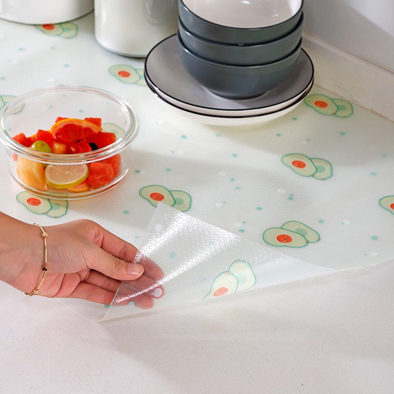 Waterproof & Oil-Proof Kitchen Cabinet & Drawer Liner - Mildew & Moisture-Resistant Mat