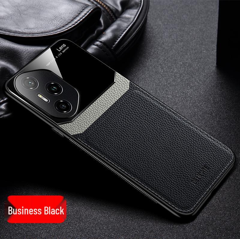 Honor 500Pro Magic8 Color Block Leather Texture X70i Full Coverage Business Play9T Phone Case