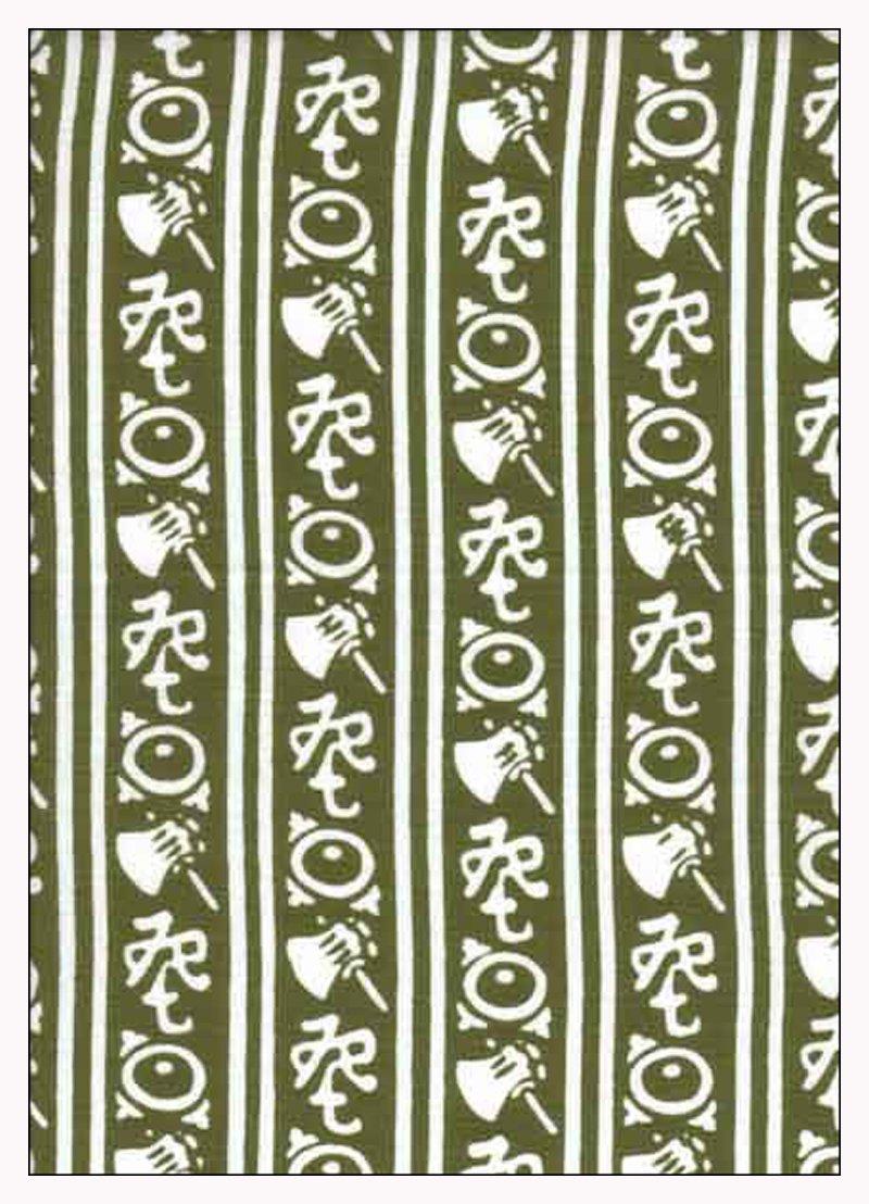 

Tenugui Chusen Made in Japan Hear good things Niwa-zome (hand towel) - dyeing, 100% cotton, - зелёный