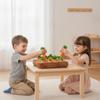 Carrot Pulling Toy Montessori Cuddly Board with Carrots GentlePull for Young Children,