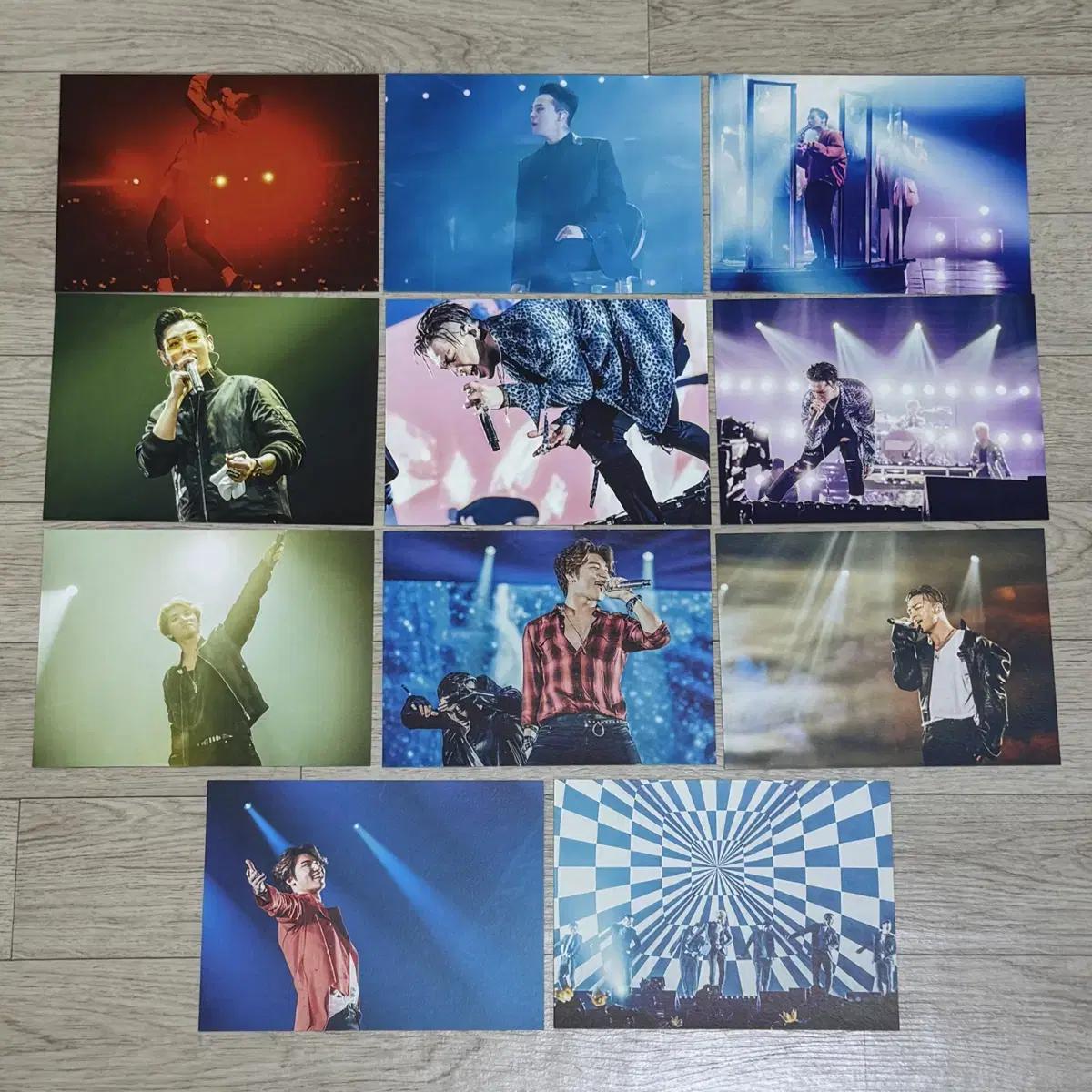 

Big Bang Made Postcard Photo Gd Top Taeyang Daesung Official Goods