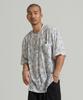 TENER [Unisex] Oversized Paisley Gailupa Short Sleeve T-Shirt White