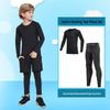 Ayoub Boys' 5-Piece Quick-Dry Compression Sportswear Set