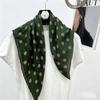 71 silk scarf scarf herringbone pattern waist neck square scarf high-end decorative scarf versatile silk scarf new multi-color
