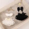 Creative Gothic Doll Costume: Little Devil & Angel Wings Skirt Set