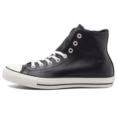 Chuck Taylor All Star 'Schwarzes Leder Fell' 154134C