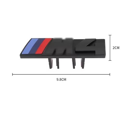 3D Car Front Grille M Badge Emblem Decoration Accessories For bAB-BMW M M1 M2 M3 M4 M5 M6 M7 E39 E87 E60 E46 E53 E90 F10 F20 F25 XV1
