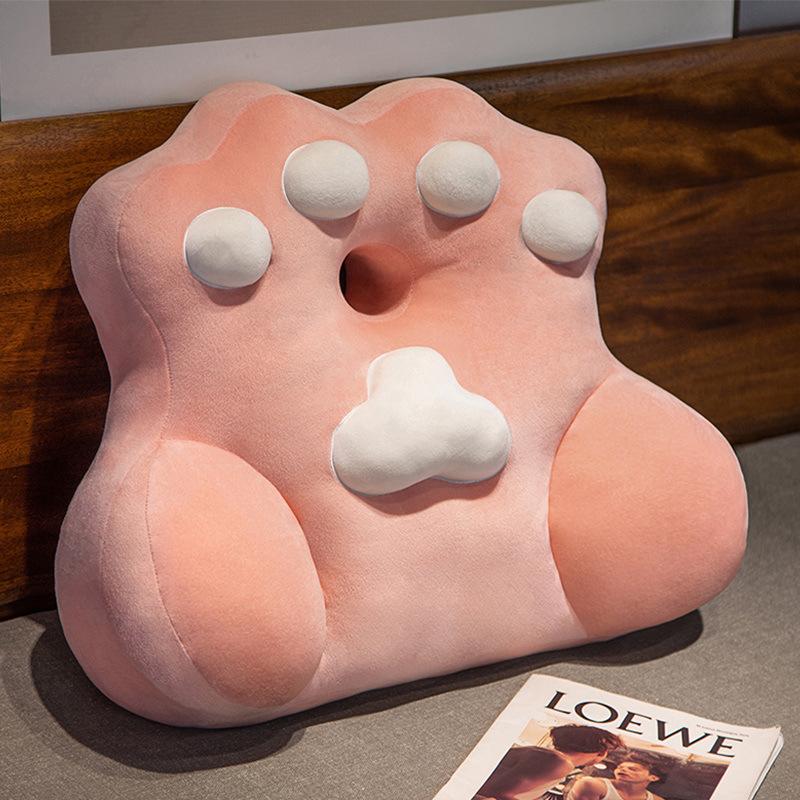 Cat Claw Office Waist Backrest Waist Pad Car Car Seat Home Sofa Waist Pillow Student Cushion