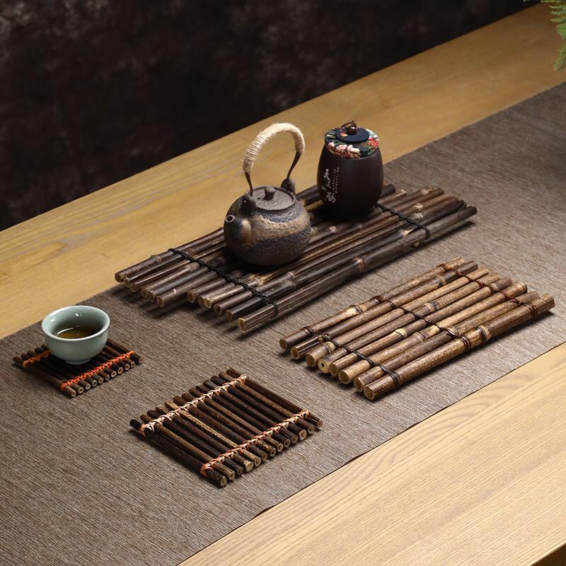 Japanese Style Handmade Bamboo Tea Tray