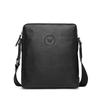 New JAGUAR Genuine Leather, Top Grain Cow Leather Shoulder Bag, Crossbody Bag Men's Black JM1201261101