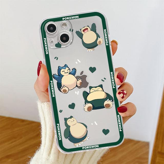 

Прозорий чохол з мультфільмом Покемон Пікачу для Apple iPhone 11 14 13 12 Pro 7 8 Plus XR X XS Max 6 6S 14Pro Силіконовий чохол для телефону iPhone 14 Plus