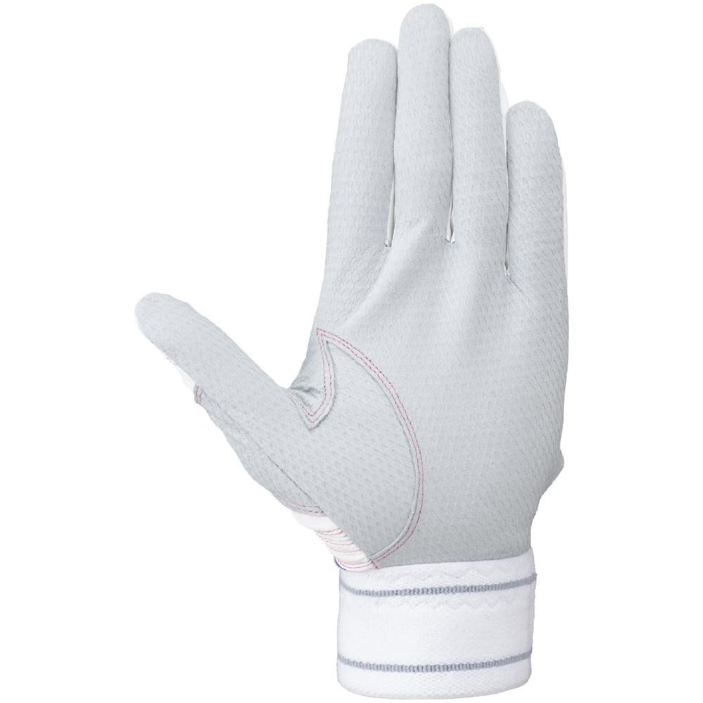MIZUNO Direct Store Exclusive Mizuno Baseball Silicon Power Arc DI 1EJEA832 22cm Batting (Mizuno) [Mizuno / Pro] [Ambidextrous] White/Blue/Silver