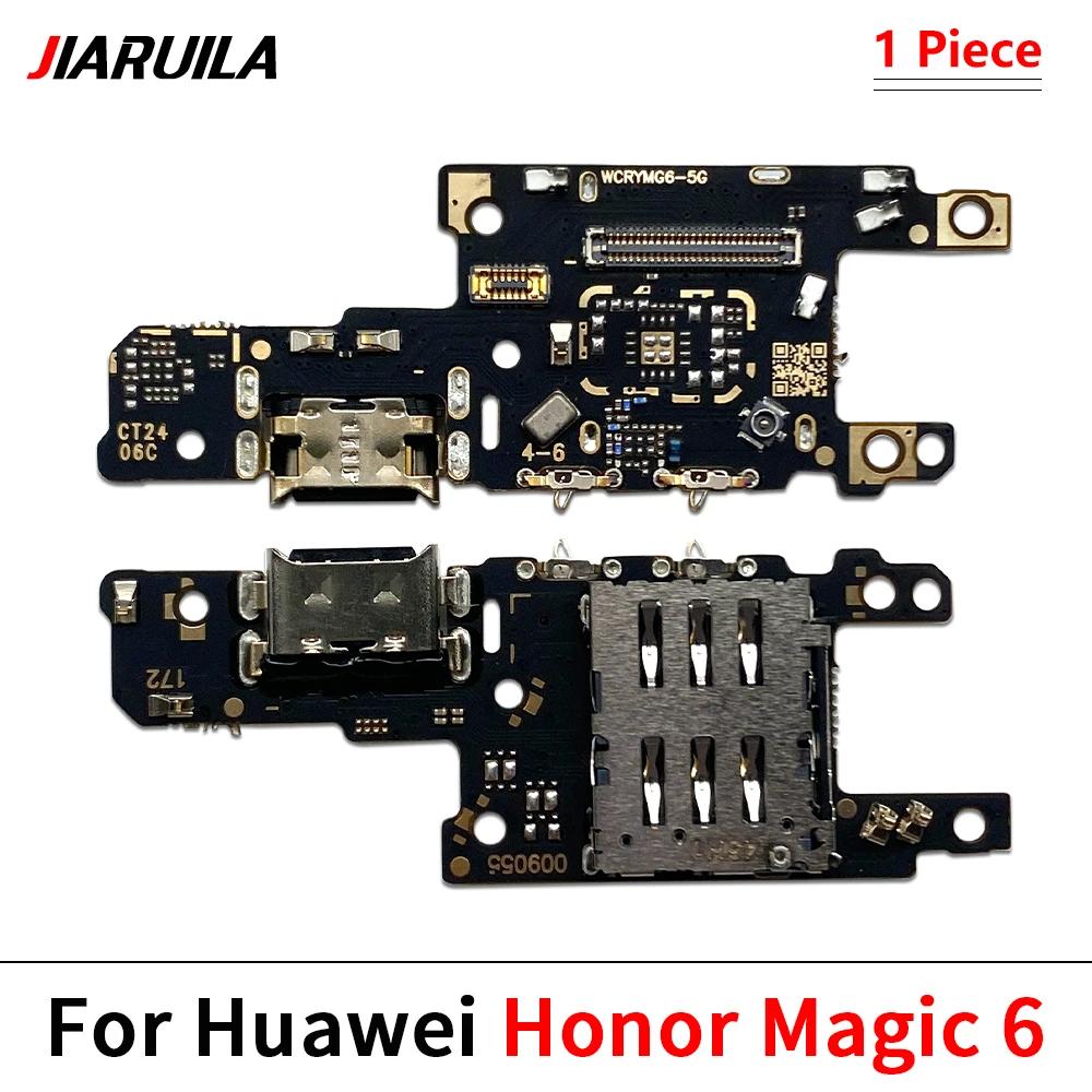 New USB Charging Port Dock Charger Connector Board Flex Cable For Huawei Honor Magic 4 5 6 7 8 Pro Lite