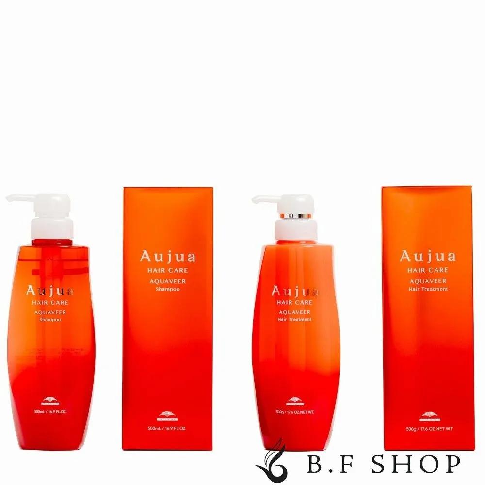 Milbon Ojua Aquavia Shampoo 500ml Treatment 500g Set