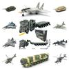 Creative Military Series Building Blocks DF-41 Missile Main Battle Tank Stealth Fighter Heavy Truck Model Toys For Boy Xmas Gift