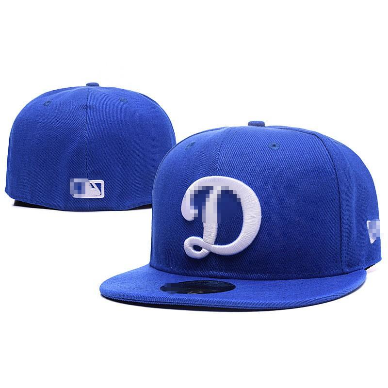 MLB Baseball Commemorative Fitted Hat American League Flat Brim Cap Fashion Sizes