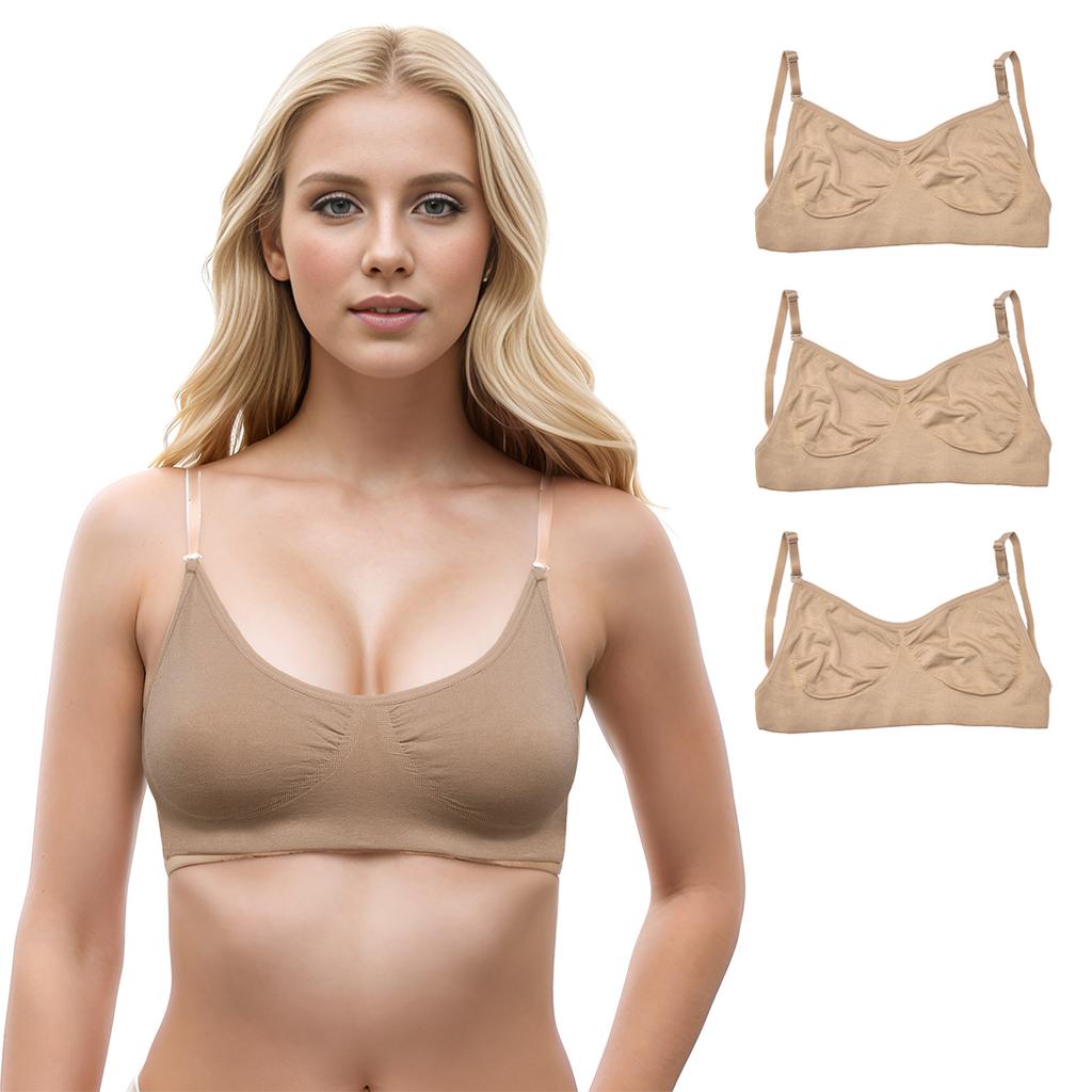 Dámská sexy bikiny podprsenka s trojúhelníčkovými košíčky bez kostic