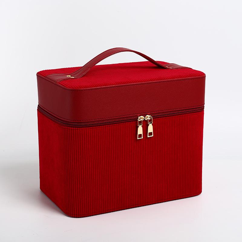 Large Capacity Minimalist Makeup and Toiletry Case for Professional Artists