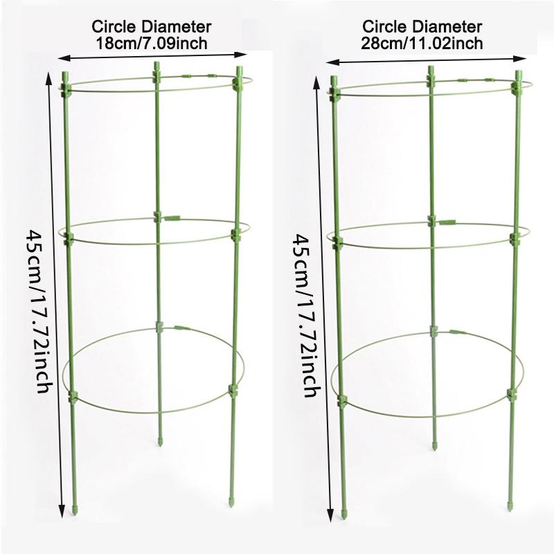 Plant Support Climbing Trellis Iron Potted Holder Frame For Flower Vegetable Vine Garden Supplies