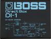 BOSS Direct Box with Auto Power Off and Attenuator Switch for and Sound Projects DI-1 3-Level Stage, Studio,