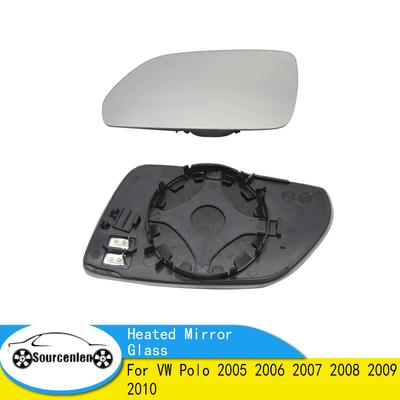 Car Mirror Glass For VW Polo 2005 2006 2007 2008 2009 2010 Heated Wing Side Mirror Glass