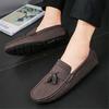 Fringed Sumer Mocasin Man Luxury Brand Running Men Shoes Size 46 Flat Sneakers Man Sports Trainers Chassure Low Cost Teniis